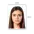 Planșă cu 6 fotografii 30x40 mm pentru buletin, pe fundal alb