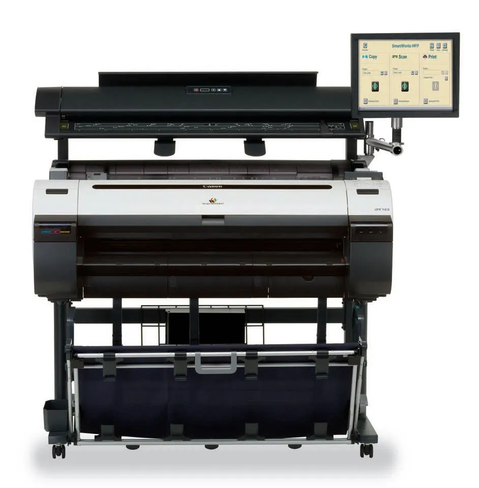 Sistemul Canon imagePROGRAF iPF780 MFP M40: scaner format mare, imprimantă și monitor